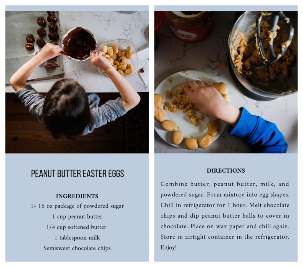 peanut butter easter egg recipe
